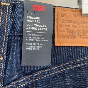 Levi’s rib cage wide leg jeans